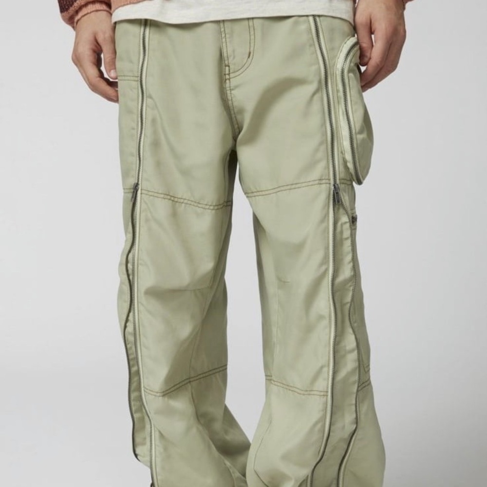 BDG Satin Flight Cargo Pant